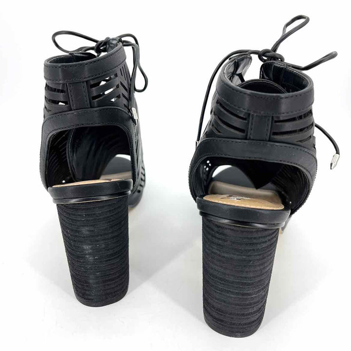 Shoe Size 11 Sam Edeleman Black Lace Sandals