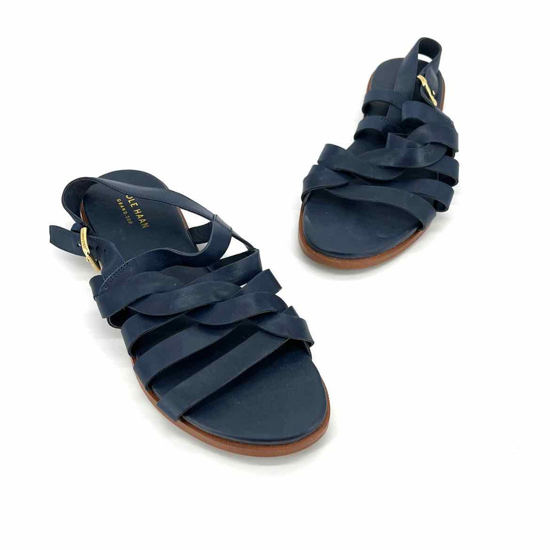 Shoe Size 8 Cole Haan Navy Sandals