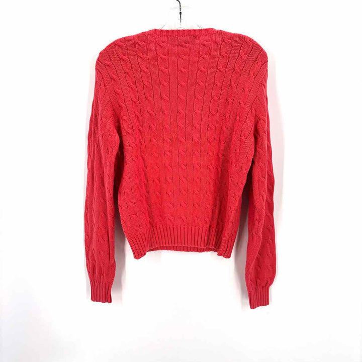 Size L RALPH LAUREN Salmon Sweater