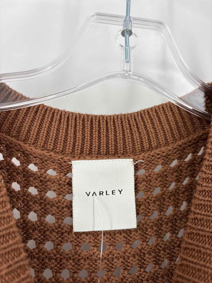 Size S VARLEY Tan Knit Vest
