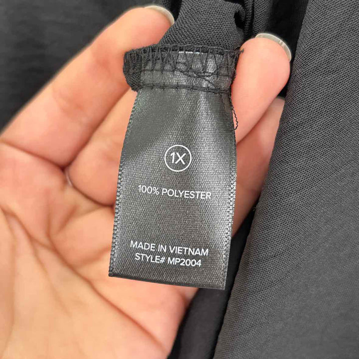 Size 1X FASHION NOVA Black Pants