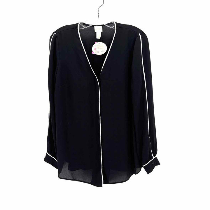 Size S Chico's Black Shirt