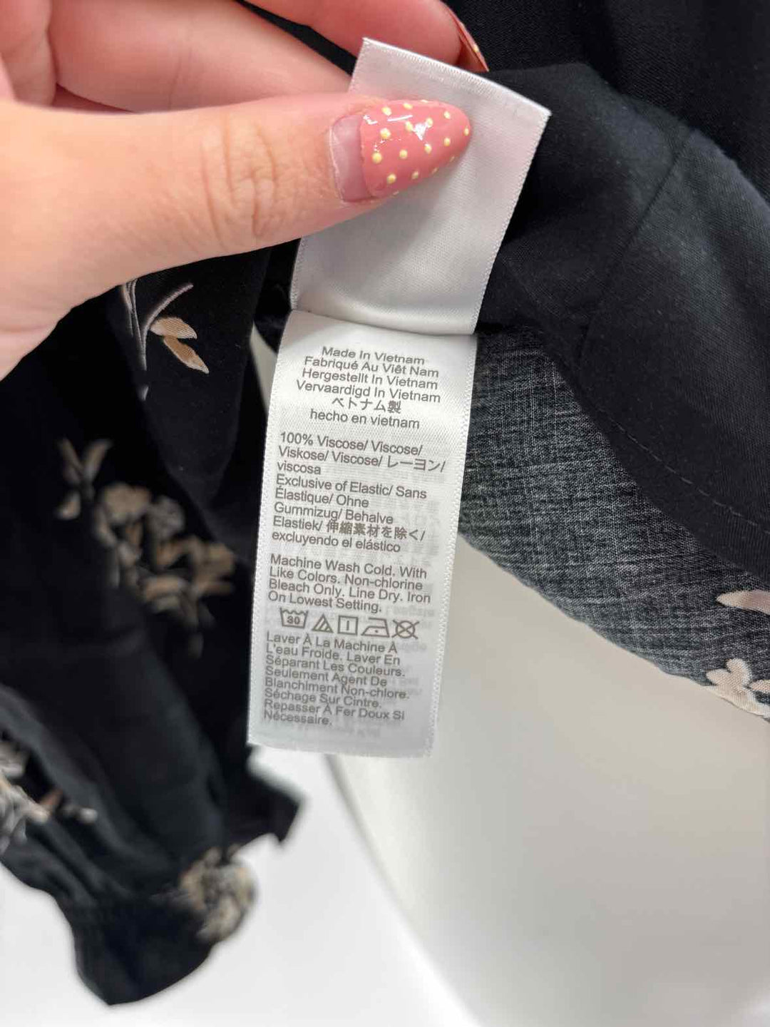 Size M J Crew Black Shirt