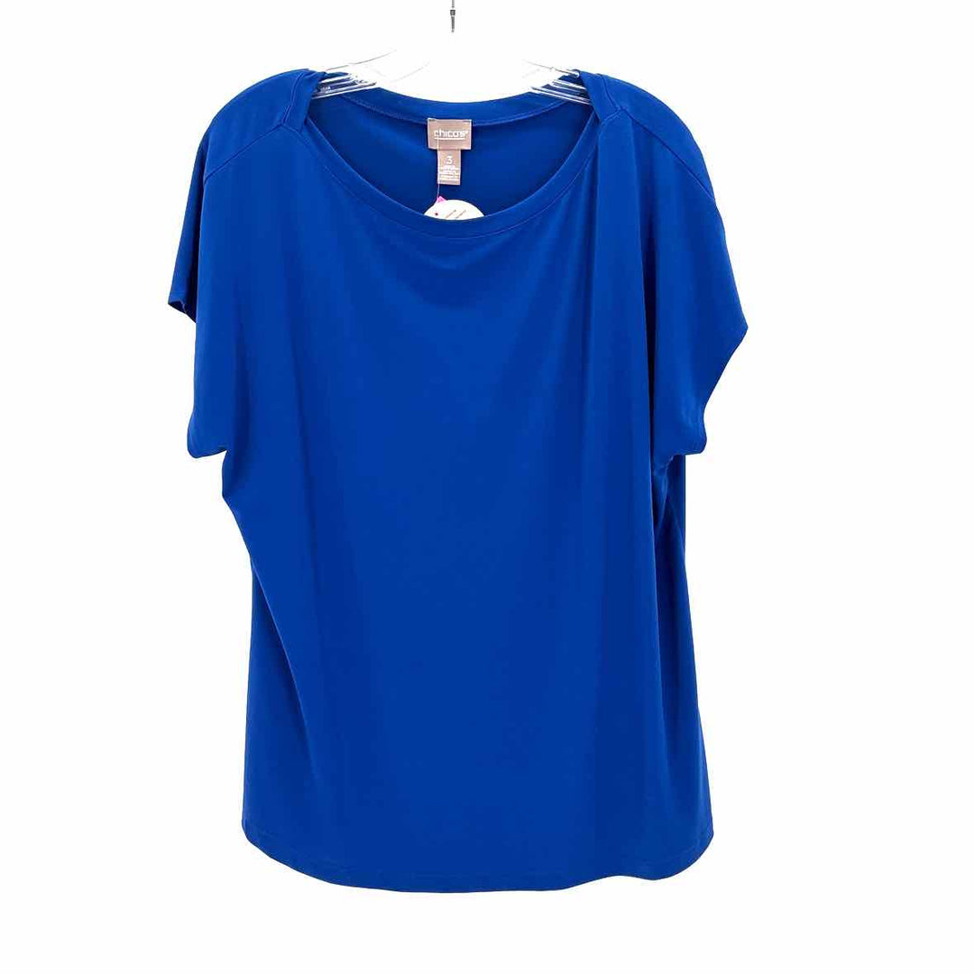 Size XL Chico's Royal Blue Shirt