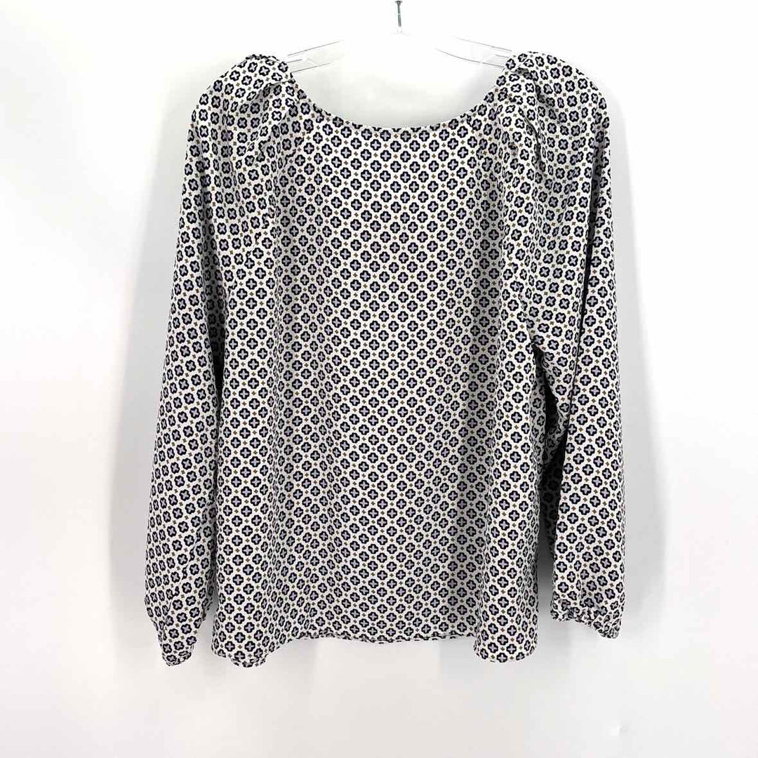 Size L Ann Taylor White Shirt