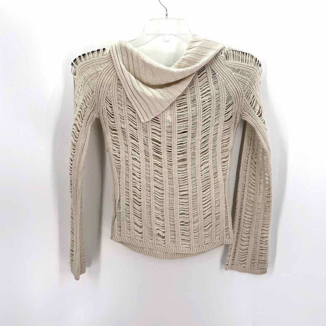 Size S GUESS Cream Knit Sweater