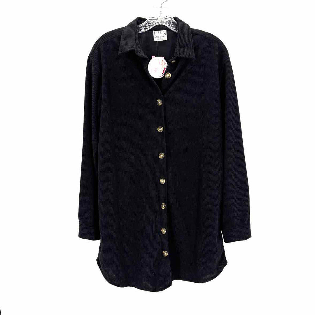 Size M Black Corduroy Dress