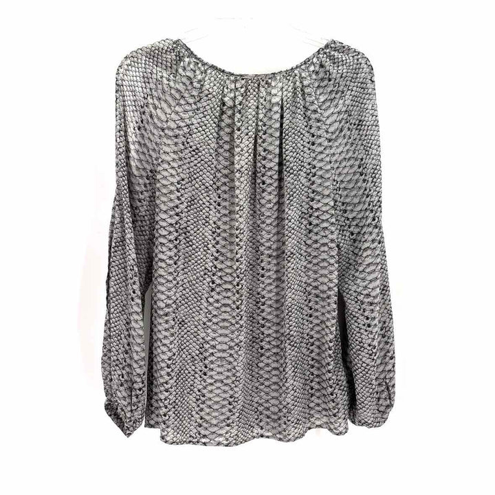 Size S Michael Kors gray print Shirt