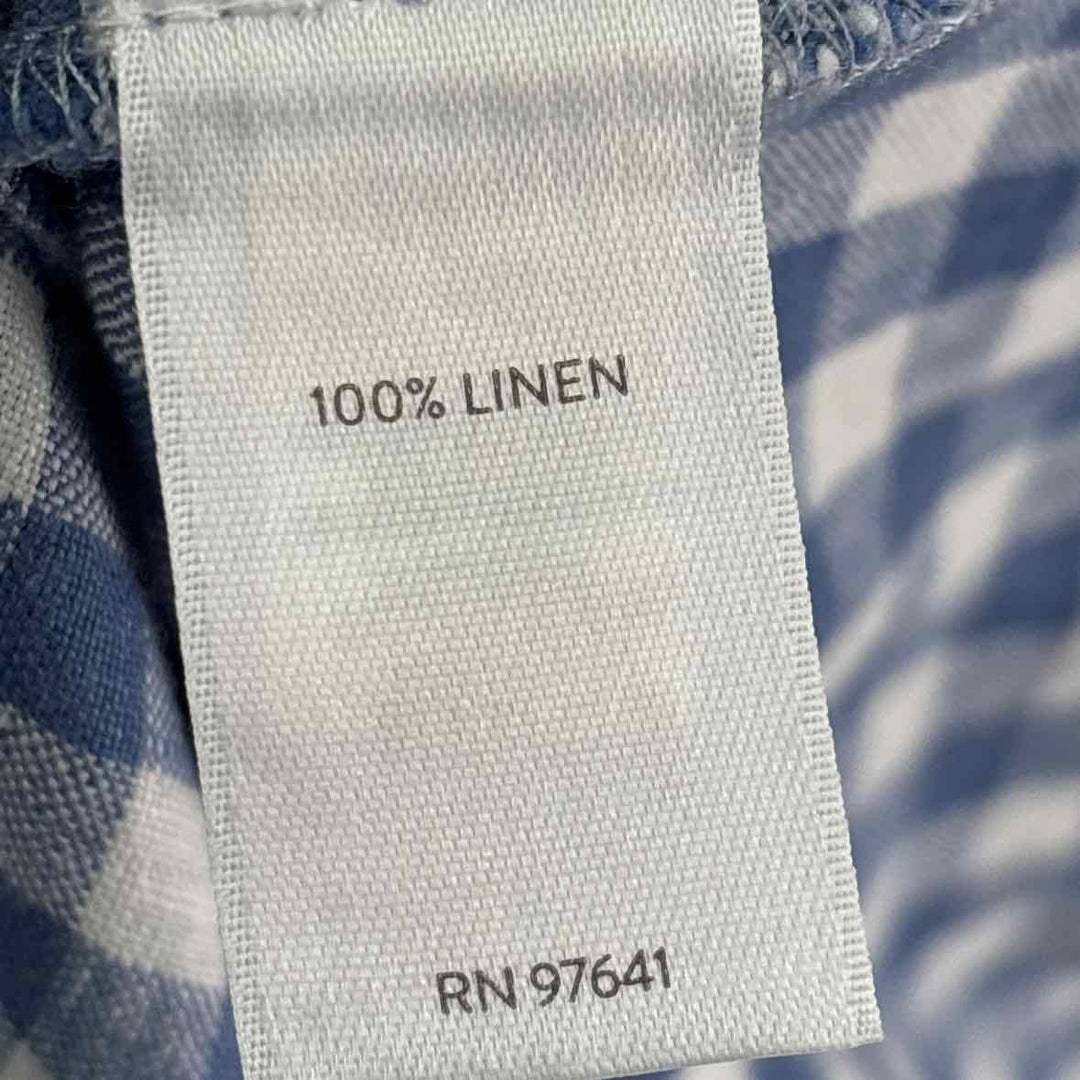 Size L J JILL Blue Print Dress