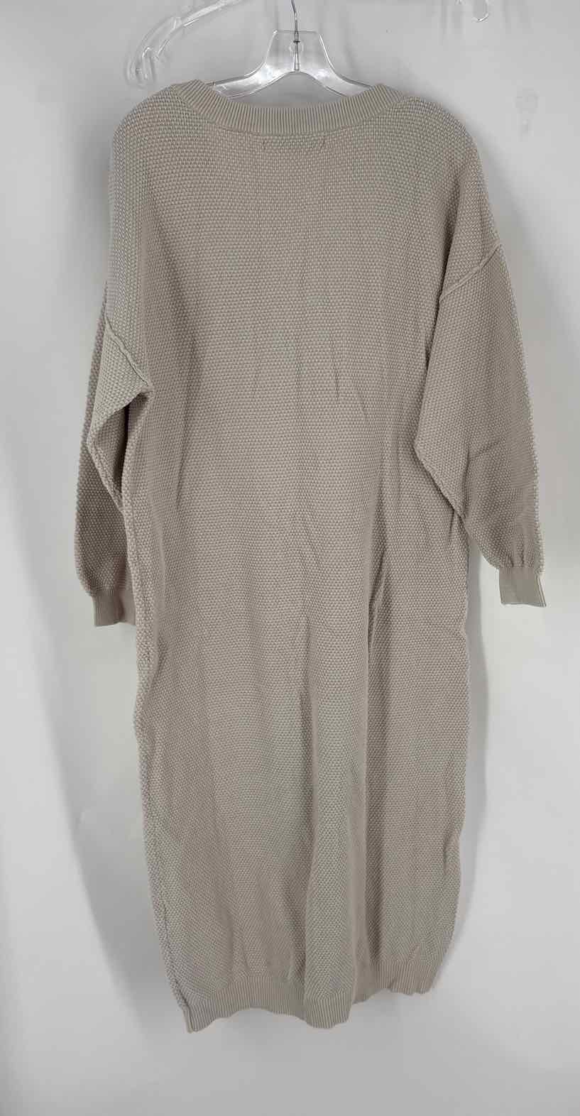 Size L FREE PEOPLE Tan Dress