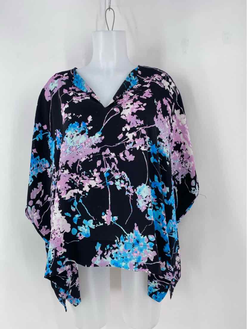 Size M DIANE VON FURSTENBERG Black Shirt