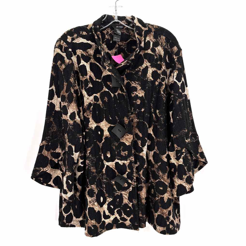 Size 1X ALI MILES Black Jacket