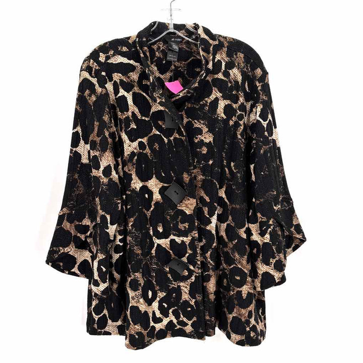 Size 1X ALI MILES Black Jacket