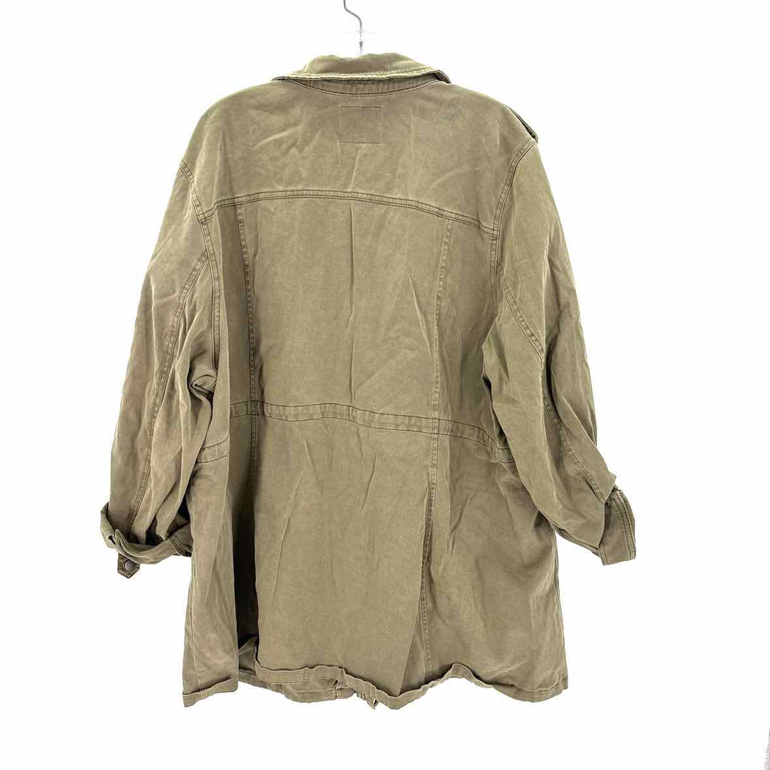 Size 4 Torrid Olive Jacket