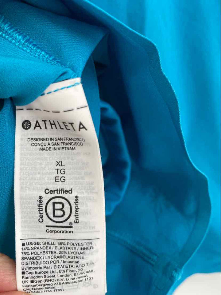 Size XL Athleta Teal Skirt