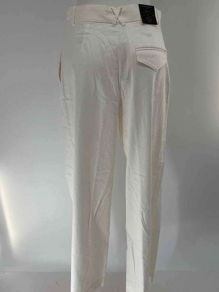 Size 4P Banana Republic Ivory Pants