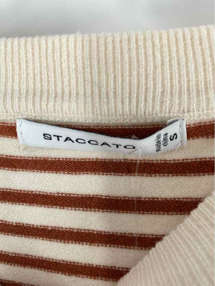 Size S Brown Print Sweater