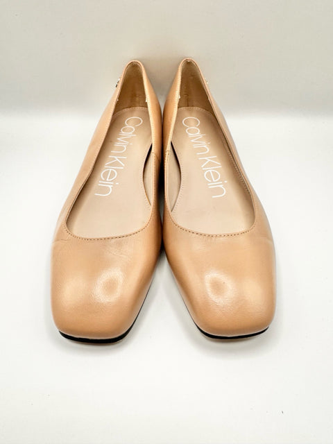 Shoe Size 8 Calvin Klein Blush Flats