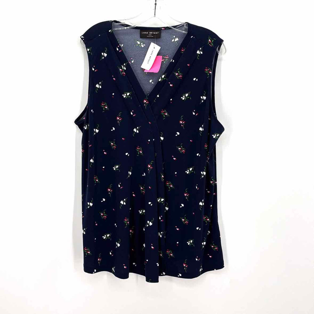 Size 14/16 LANE BRYANT Navy Shirt