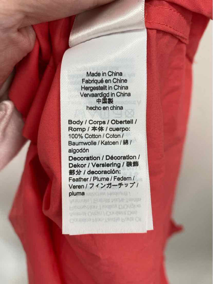 Size 00 J Crew Peach Shirt