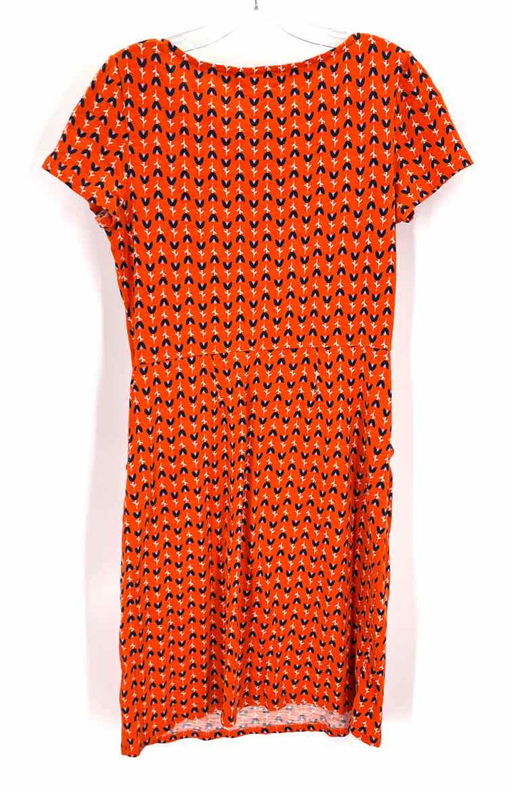 Size 6 Boden Orange Knit Dress
