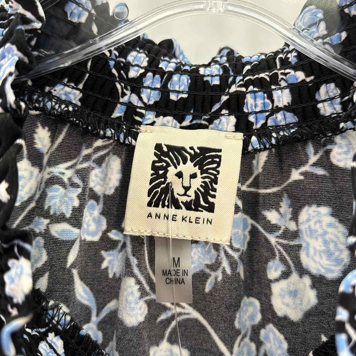 Size M Anne Klein Black Shirt