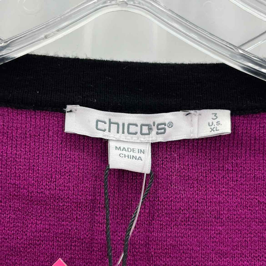Size XL Chico's Purple Sweater