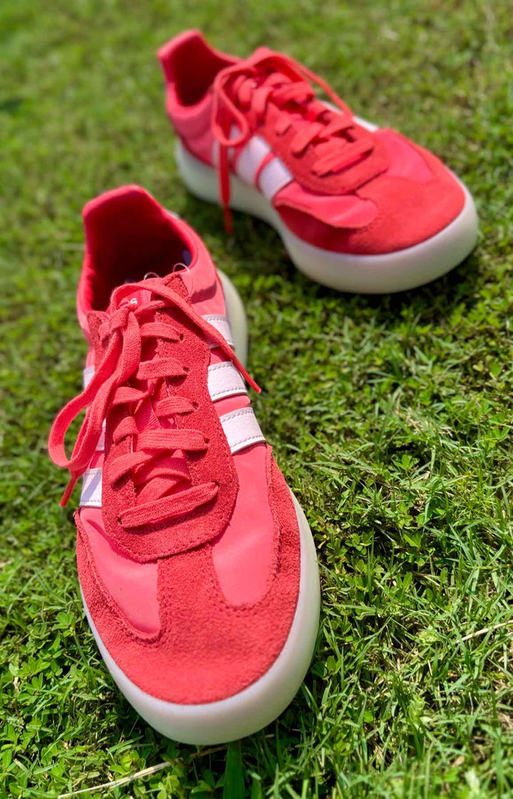 Shoe Size 7.5 Adidas Red Sneakers