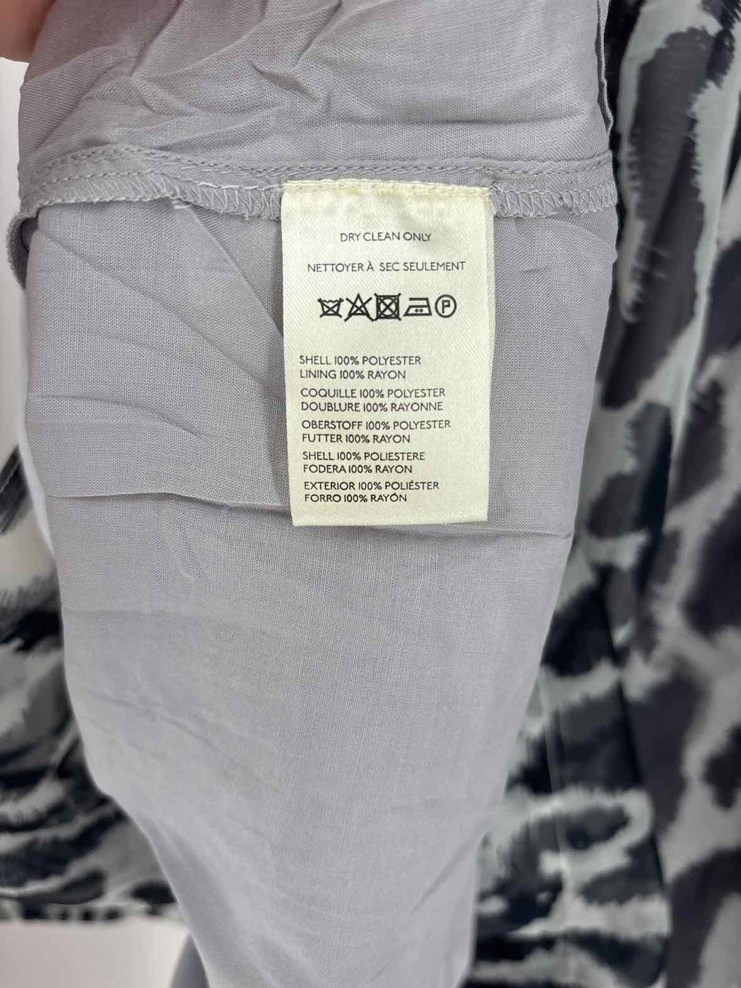 Size L MAEVE Black/White Skirt