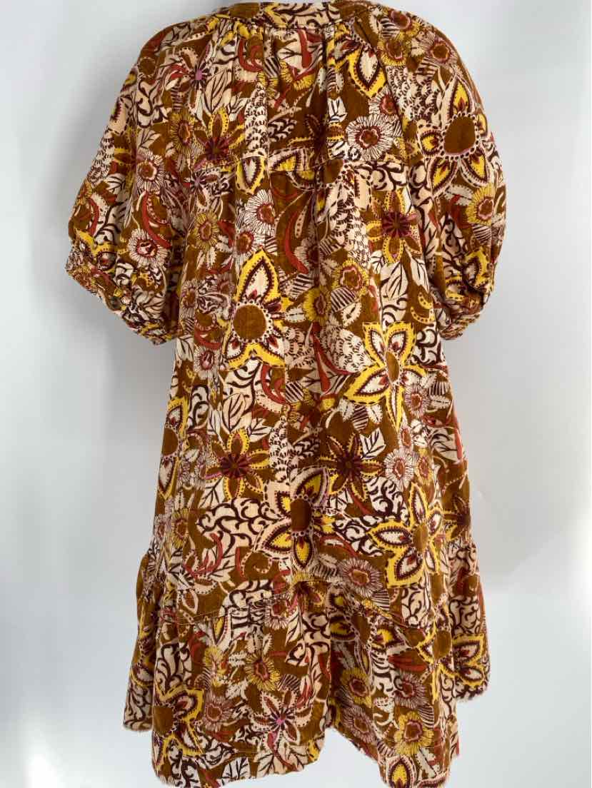 Size 1X Anthropologie Mustard Dress