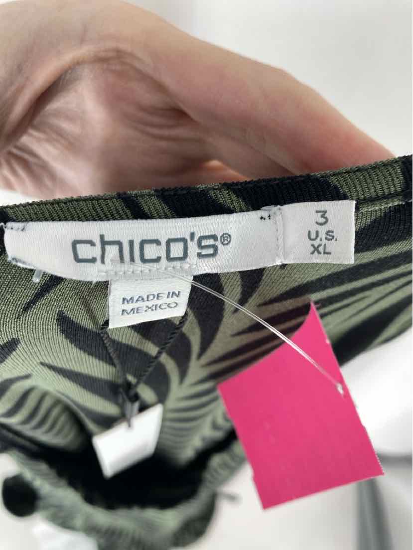 Size XL Chico's Olive Dress