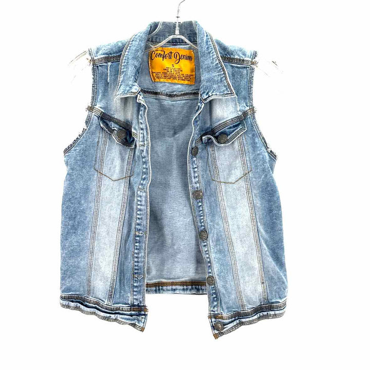 Size S COMFORT Blue Denim Vest