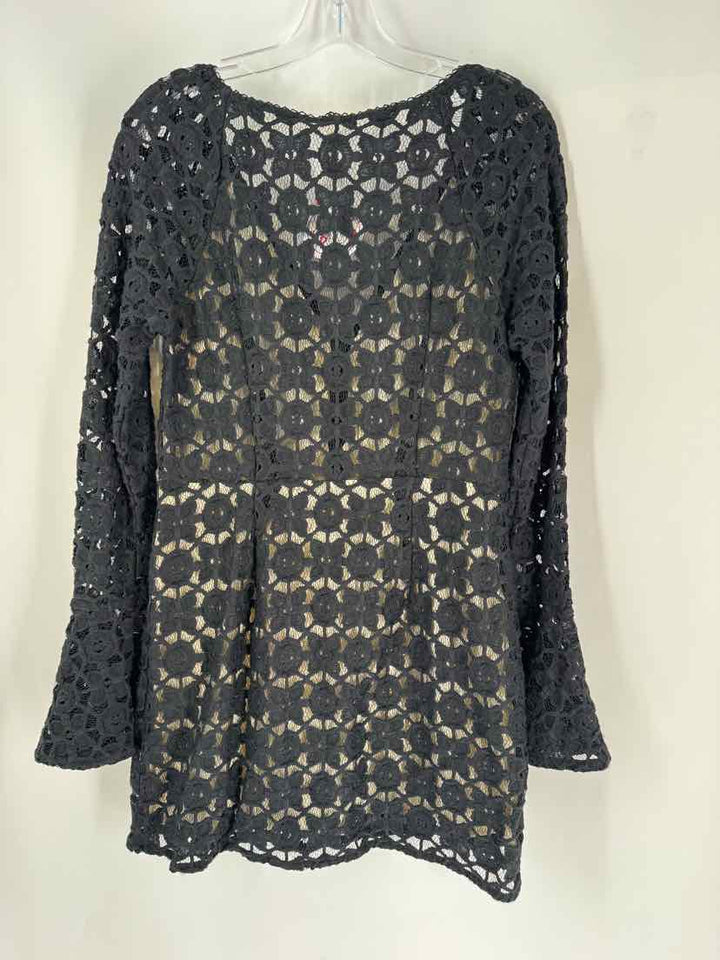 Size 10 FREE PEOPLE Black Dress