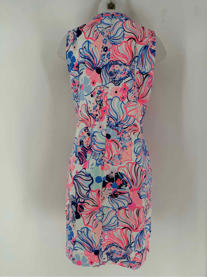 Size M Lilly Pulitzer PINK PRINT Dress