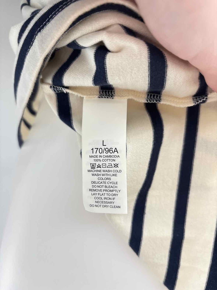 Size L Kate Spade Navy Shirt