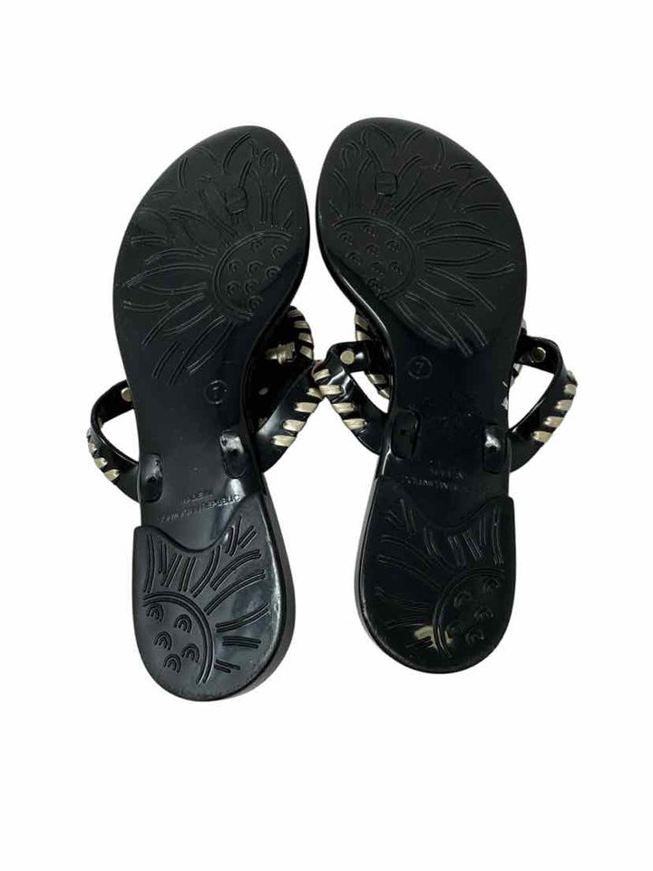 Shoe Size 7 Jack Rogers Green Print Sandals