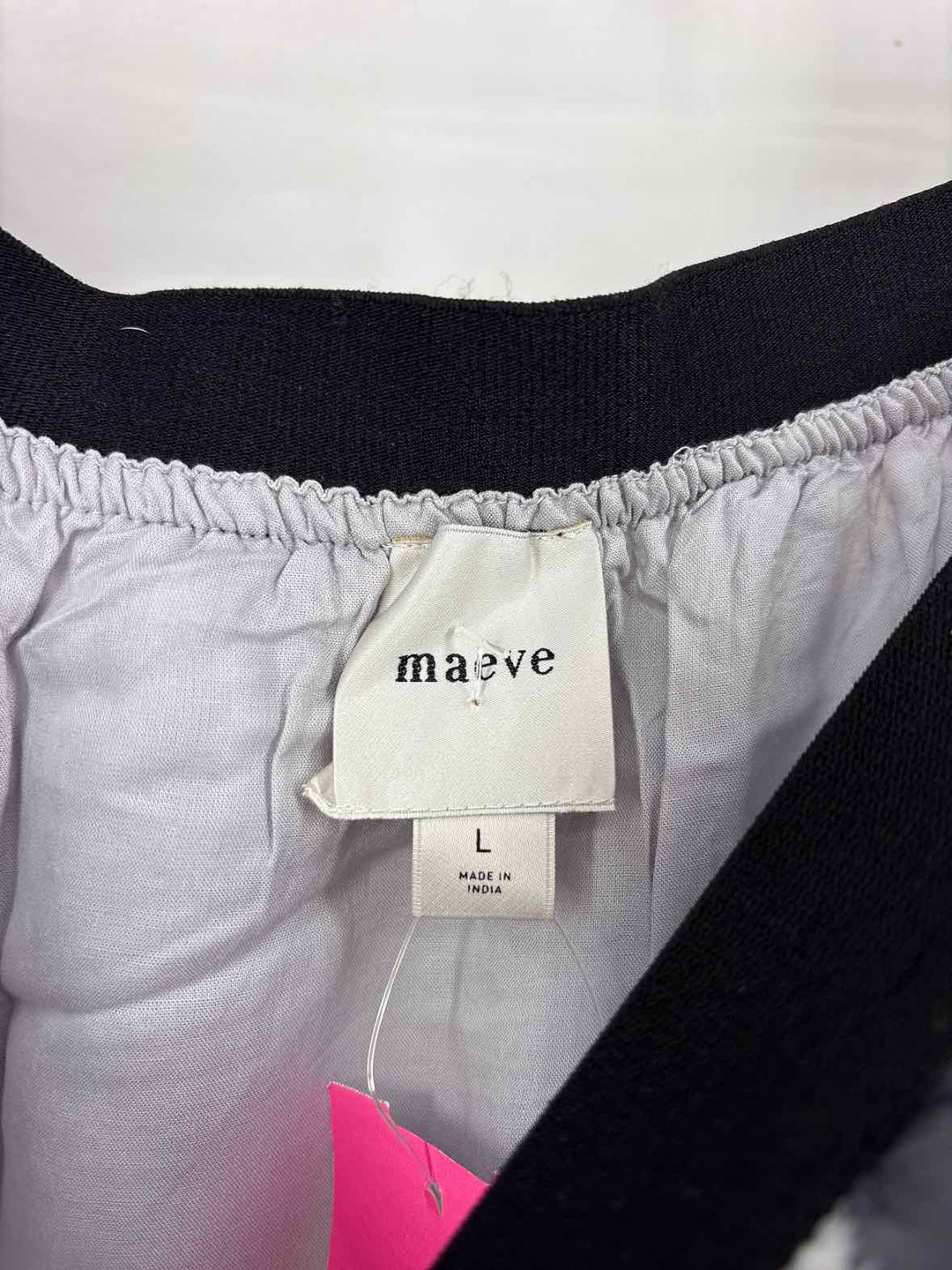 Size L MAEVE Black/White Skirt