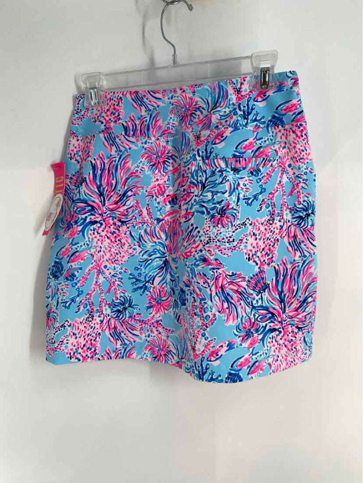 Size 0 Lilly Pulitzer Multi-Color Skirt