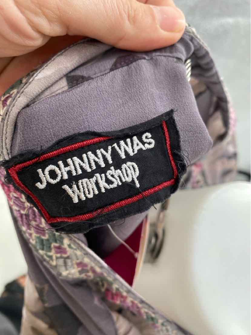 Size L Johnny Was Gray Shirt