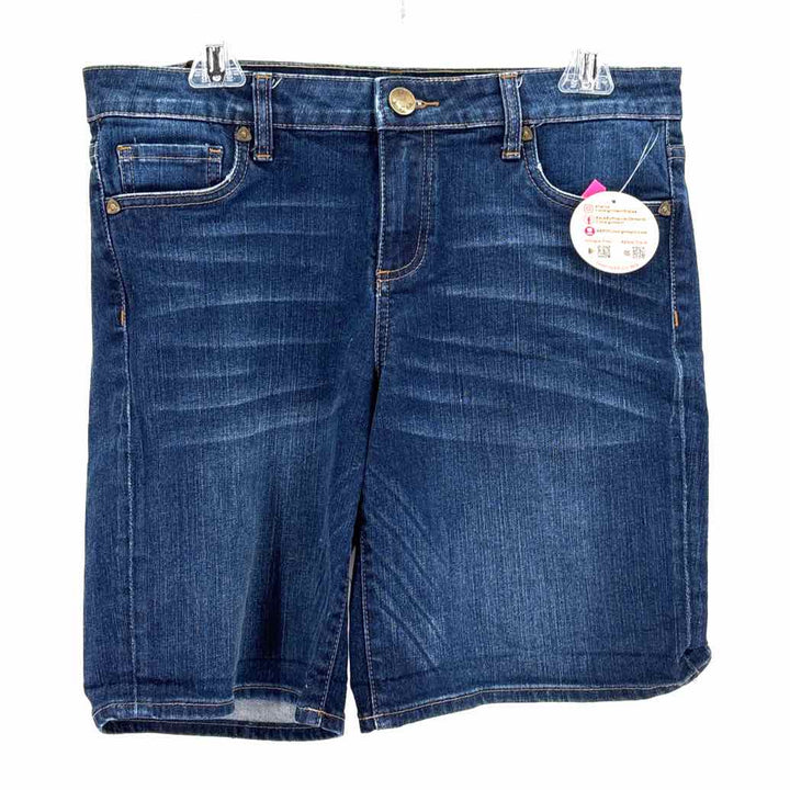 Size 10 KUT Navy Denim Shorts