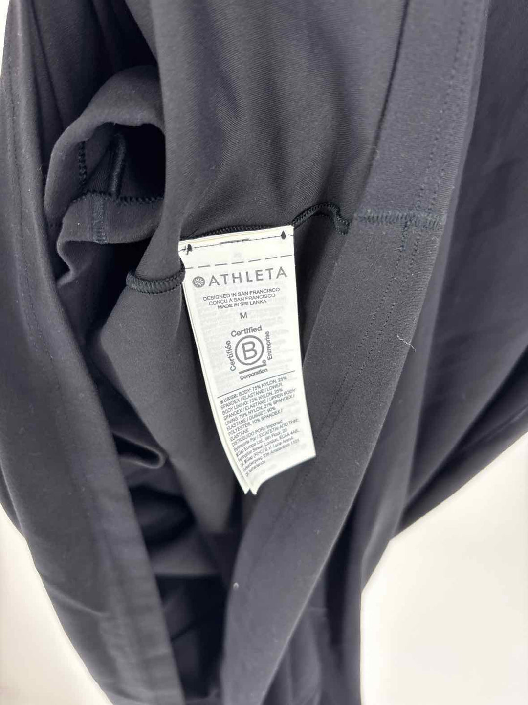 Size M Athleta Black Dress