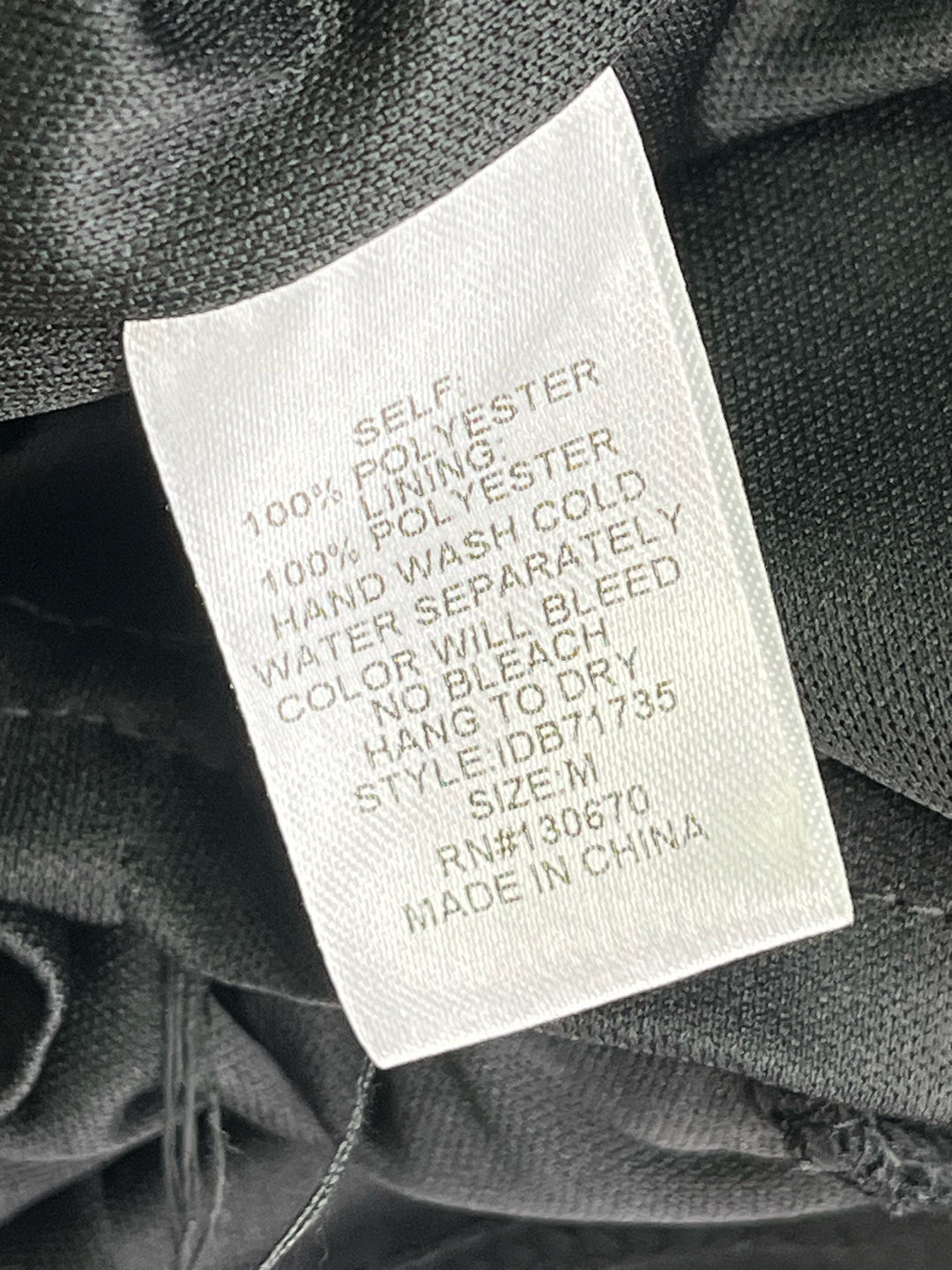 Size M Black Dress