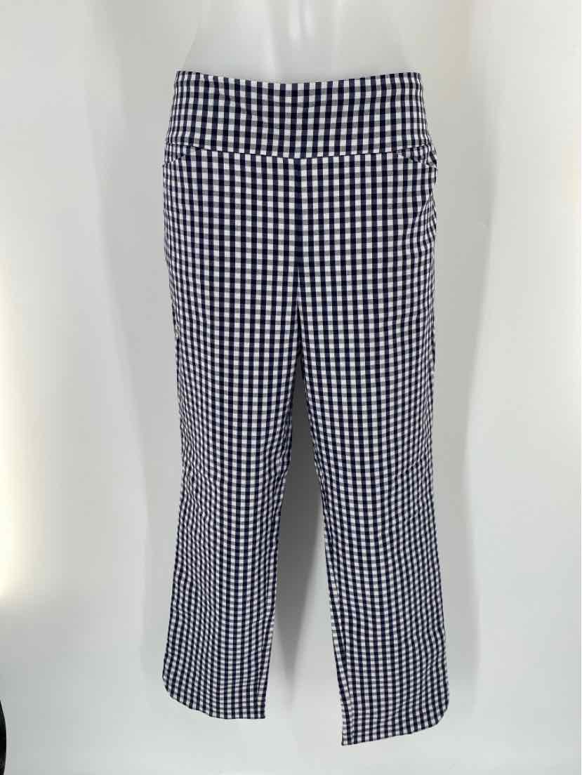 Size 14 J MCLAUGHLIN Navy Print Pants