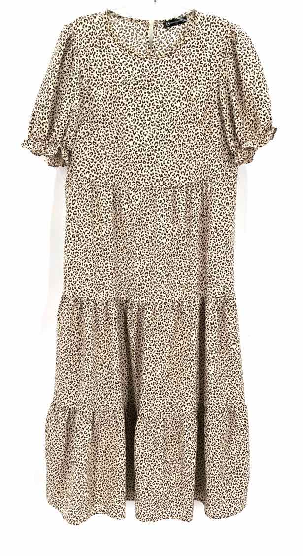 Size S TAN PRINT Dress