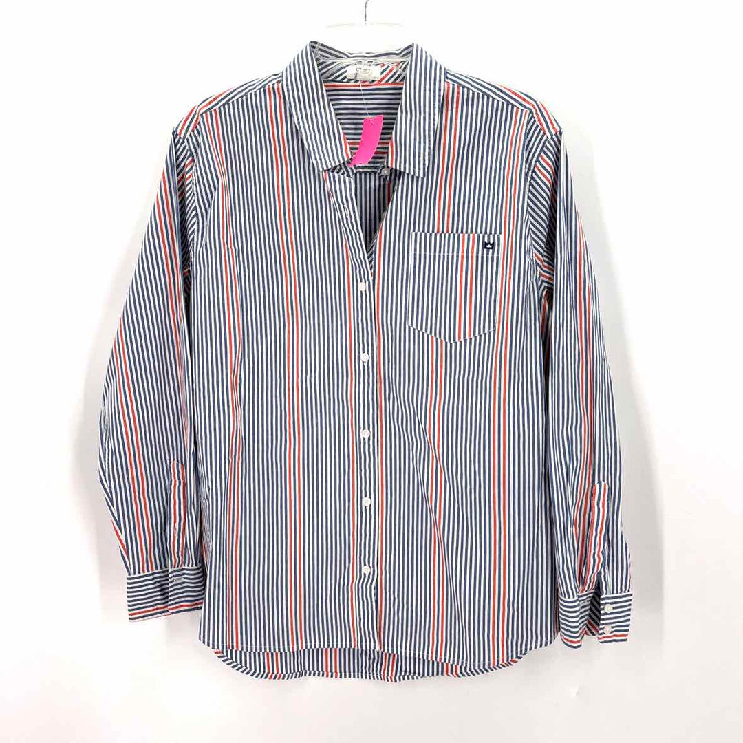 Size L CROWN & IVY Multi-Color Shirt