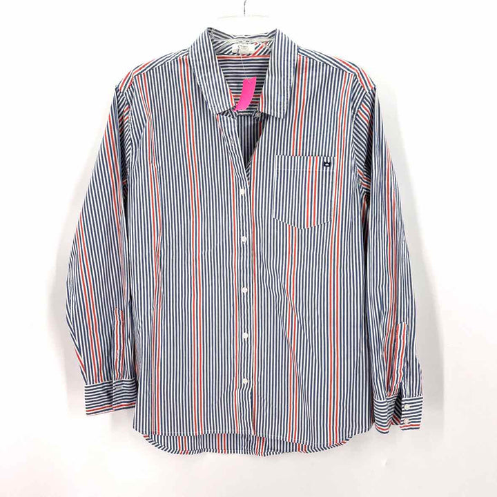 Size L CROWN & IVY Multi-Color Shirt