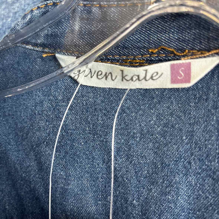 Size S Blue Denim Pants