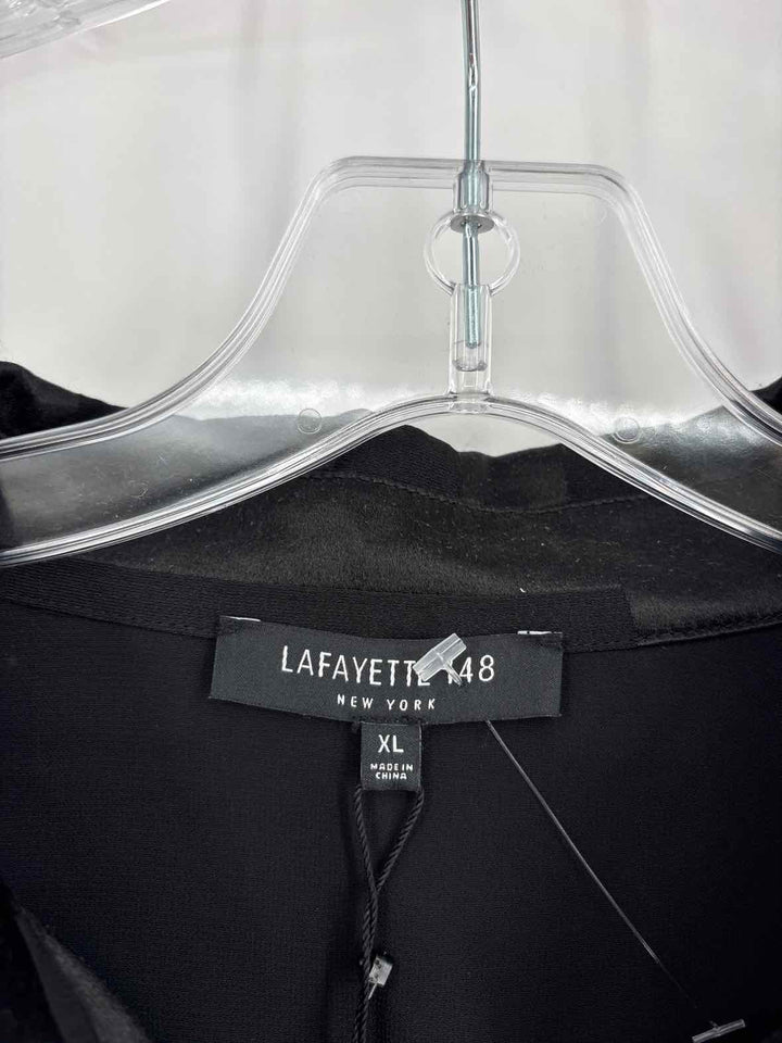 Size XL LAFAYETTE Black Velour Shirt