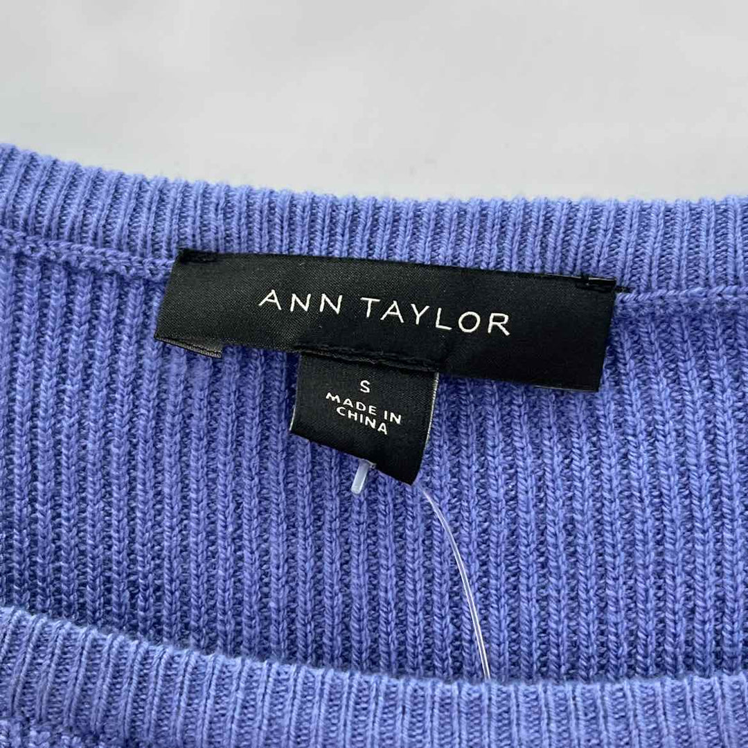 Size S Ann Taylor Purple Sweater
