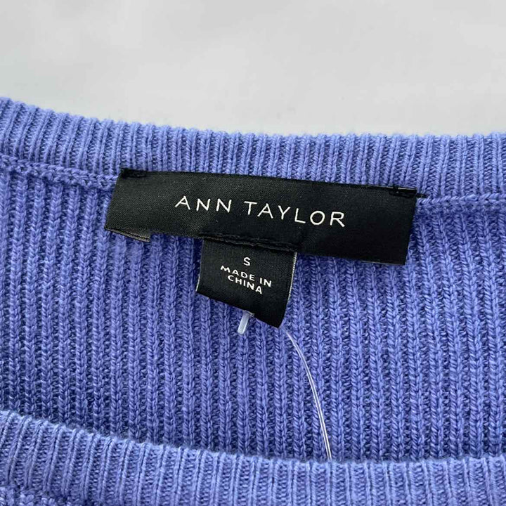 Size S Ann Taylor Purple Sweater